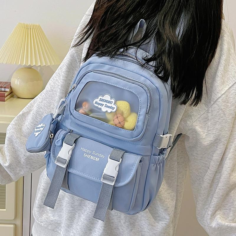 Women's Schoolbag Middle School Student Lightweight Small Backpack