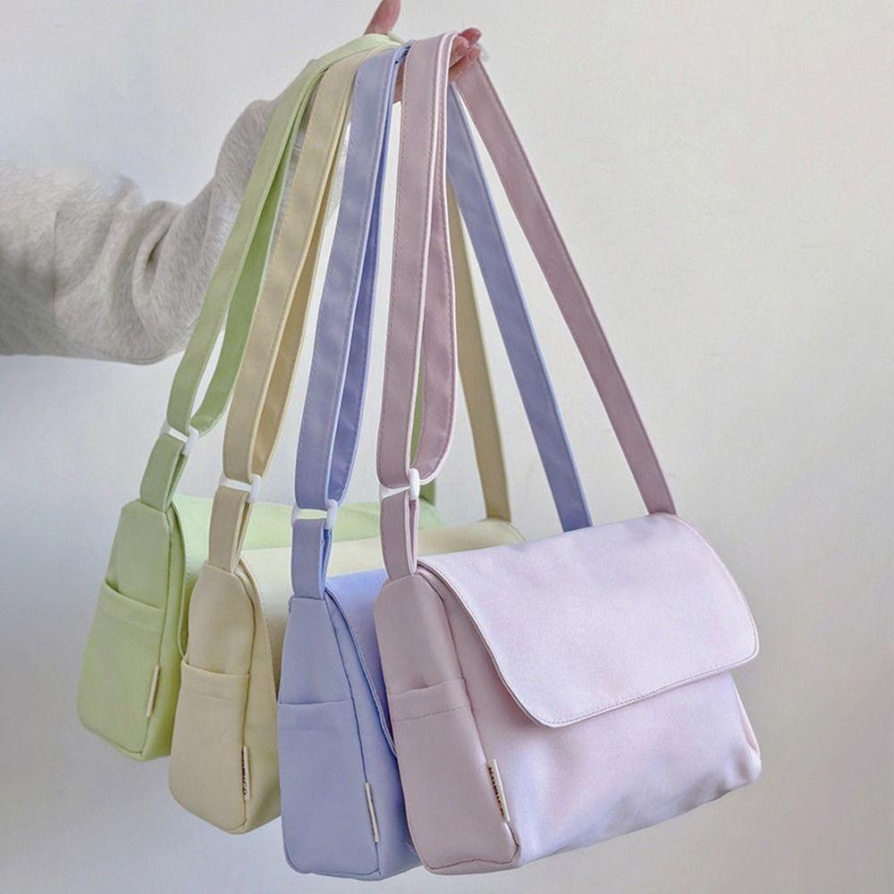 

Нейлонові сумки-месенджери великої місткості Сумки через плече Модна жіноча сумка-слінг жовтий