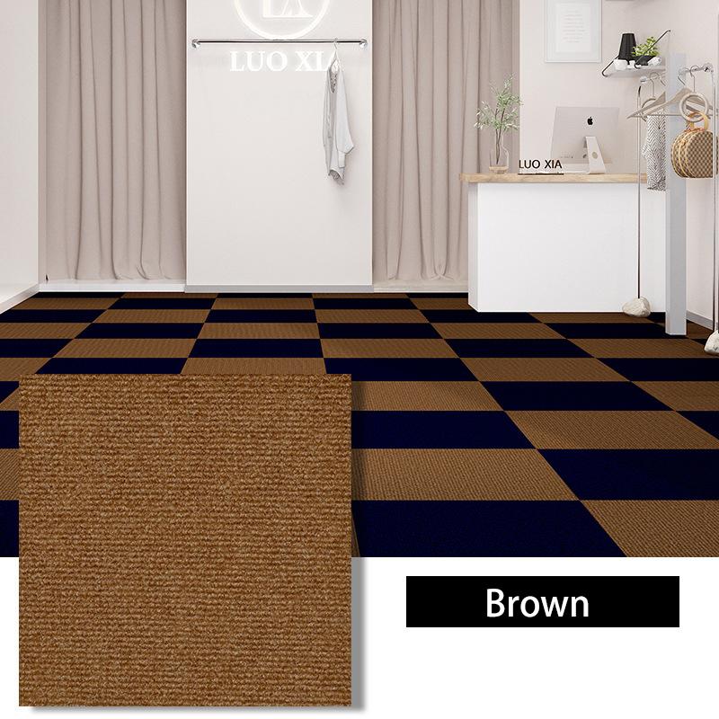 Self-Adhesive Non-Slip Carpet Tiles Thick & Durable Floor Mat for Concrete Office Bedroom Home Decoration