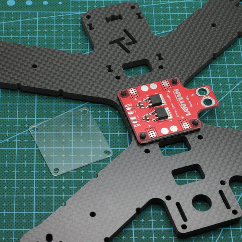 5/10Pcs Transparent Fpv Stack Insulated Board - 20X20Mm / 30.5X30.5Mm Cc3D/Naze32/F3/F4 Flight Control Accessories