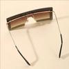 Diamond Sunglasses For Women Candy Color Lenses Exaggerated Big Face Slim Look Fashion Glasses 8888