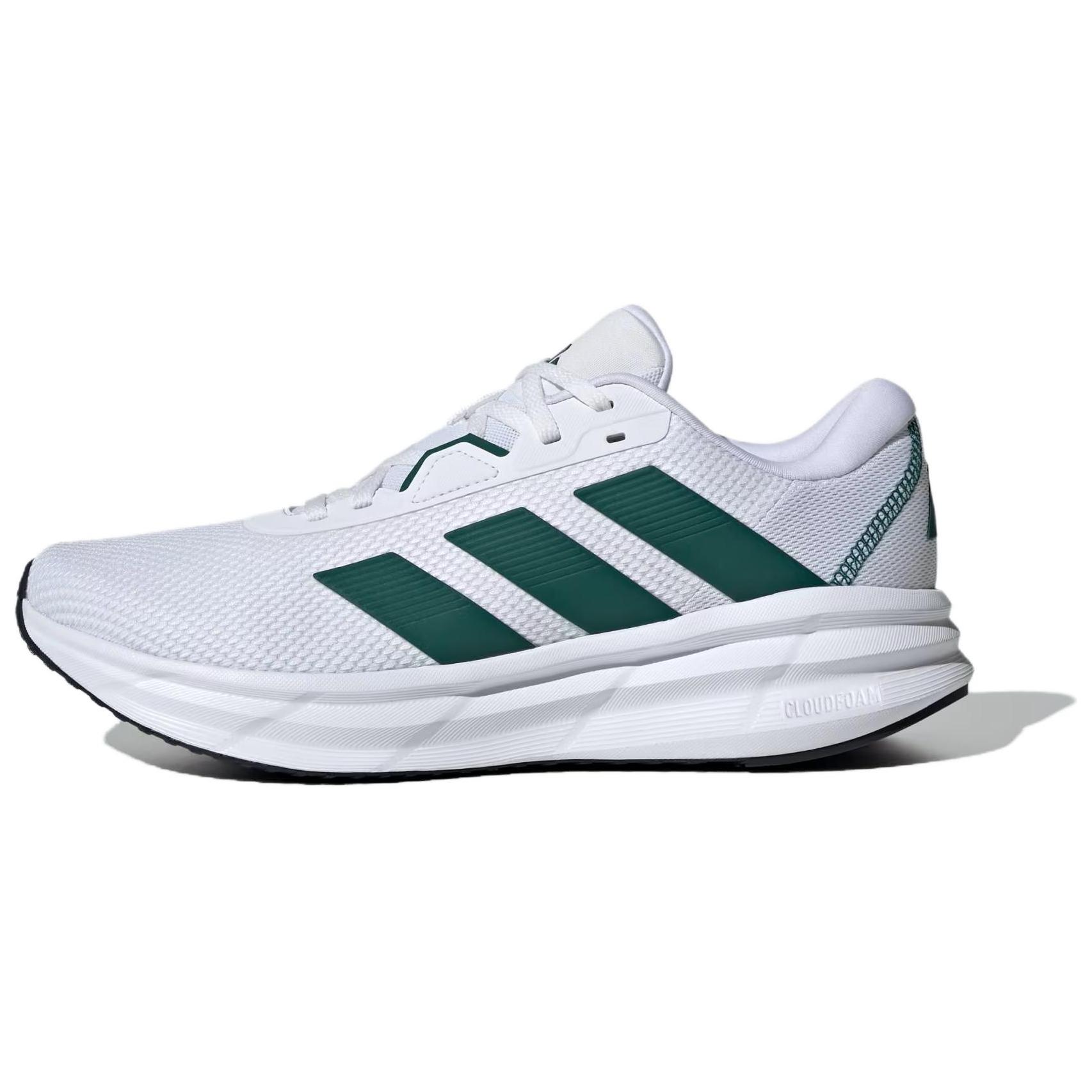 Adidas Galaxy 7 White Collegiate Green Unisex Sneakers Cloud-White Crystal-White ID8749 40