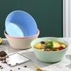 Japanese Instant Noodle Bowl Microwave Dishwasher Safe Large Capacity Stackable Unbreakable Cereal Soup Rice Bowl for Canteen