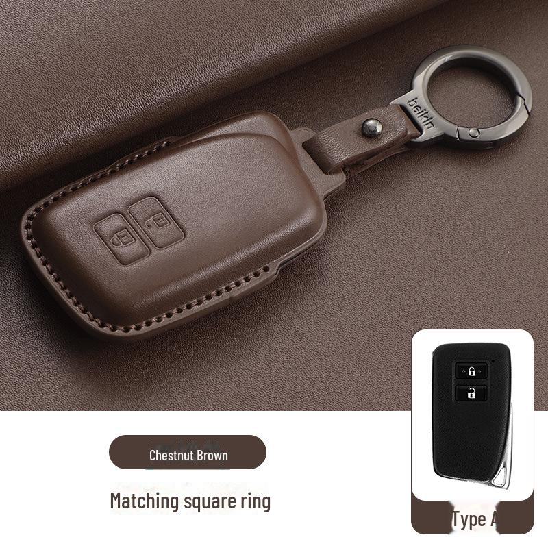 Passende Lexus Schlüsselhülle für ES200, ES300h, RX300, RX350h, NX260, 570, Braun 270