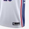 Nike NBA Basketball Jersey Mens White 864441-101