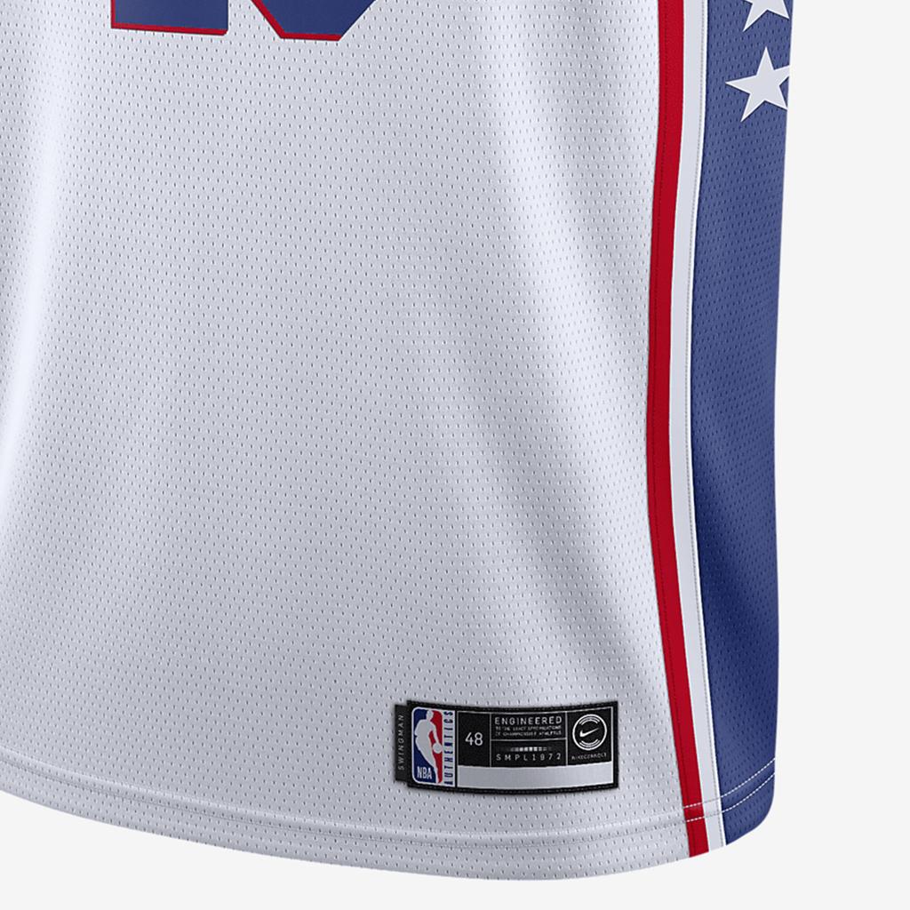 Nike NBA Basketball Jersey Mens White 864441-101