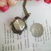 Fashion New Style Long Sweater Chain Women Retro Turtle Necklace Quartz Bronze Pocket Watch