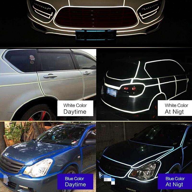 Samochód Auto Truck Odblaskowy pasek bezpieczeństwa Ostrzeżenie Conspicuity Tape Sticker