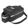 With Reflective Stripes Bicycle Rear Rack Bag Big Capacity Bike Trunk Bag  Bicycle Carrier