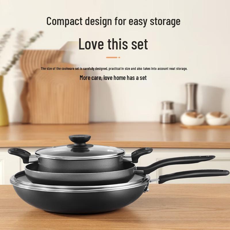 Supor Non-stick 3-Piece Cookware Set