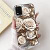 Beautiful Floral Painting Phone Case For LG K42 K52 K62 2020 Black Silicone Soft Cover For LG K62+ K52 (Brazil) Cases Bumpers
