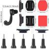 360° Rotation Bracket for GoPro Hero 13 12 11 10 9 Rotation Adapter for Insta360 X4 DJI Osmo Action 5 Pro 4 Go Pro Accessories