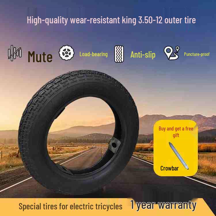 Electric Tricycle Thickened Tire - Sizes