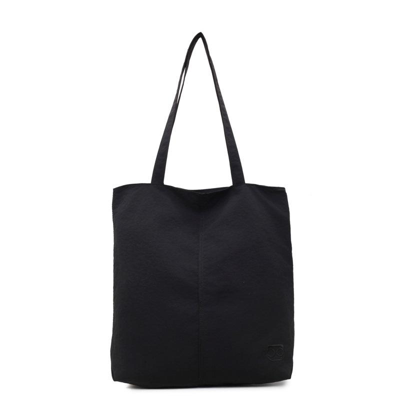 Simple and fashionable Korean version of casual ultra-light and versatile large-capacity nylon cloth shoulder bag tote bag women's commuter bag