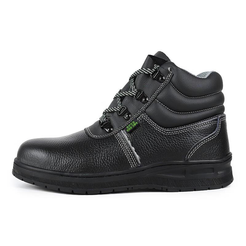 DUNWANG Unisex Winter High-Top Safety Boots 40