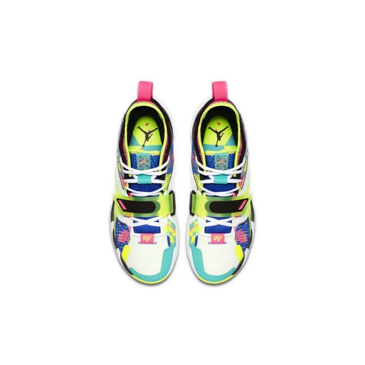 Air Jordan Why Not Zer0.3 PF 'L.A. Born' (Unisex) White / Black / Racer Pink / Ghost Green Basketball Shoes CD3002 102
