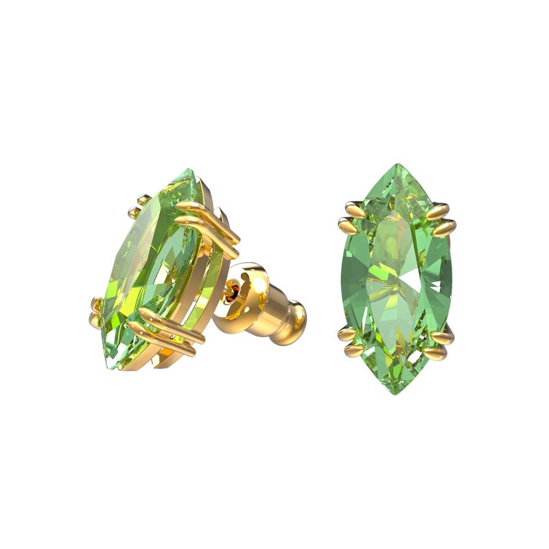 Swarovski Gema earrings for women green #candy# 5614453