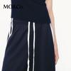 MO&Co. Women's Sporty High-Waist Wide-Leg Casual Trousers