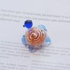 Handcrafted Glass Cartoon Animal Ornaments - Crab & Turtle Decor