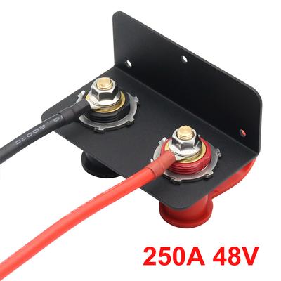 Battery Relocation Kit Remote Battery Jumper Post Terminal Copper Car Battery Jumper Terminals Charging Tools Car Accessories