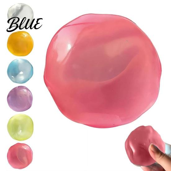 Coconut Oil Squeeze Ball 1/6Pcs Shapeable Anxiety Relief DIY Moldable Stress Portable Toy Slow Rising Stretchy Transparent Sensory Fidget