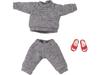 Nendoroid Doll Outfit Set Sweatshirt and Sweatpants Gray Room Wear G17364 NEW