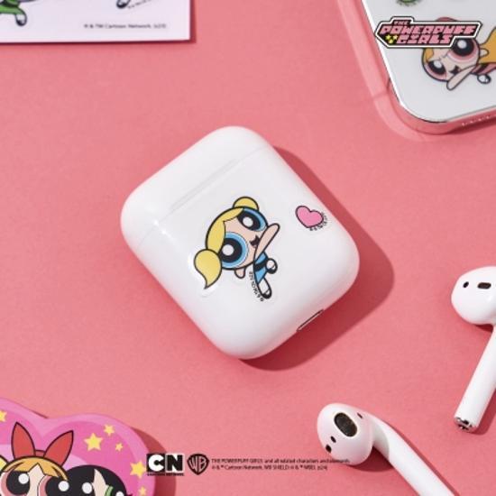Autocollant transparent Powerpuff Girls de 10 par 10 (Fleur/Bouton d'or/Bulle), une expression populaire en Corée
