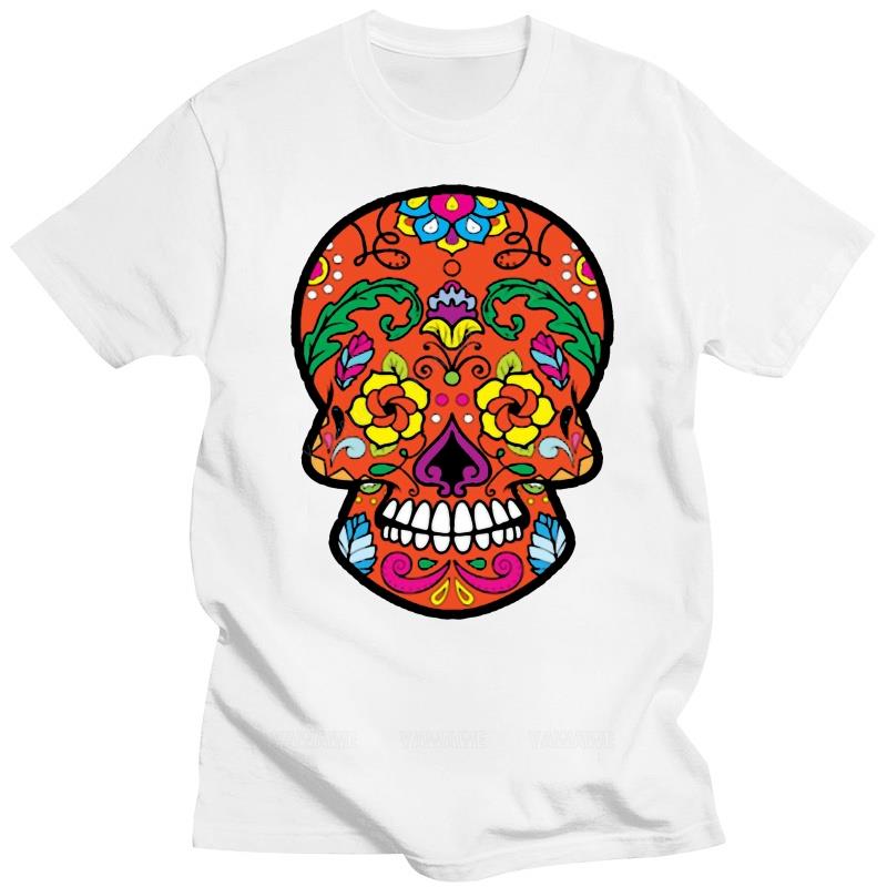 Sugar Skull Graphic Print T-shirt M