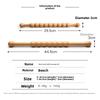 Natural Bamboo Massage Stick Wood Therapy Massager Relieve Muscle Soreness Anti-Fatigue Gua Sha Back Acupuncture Physiotherapy