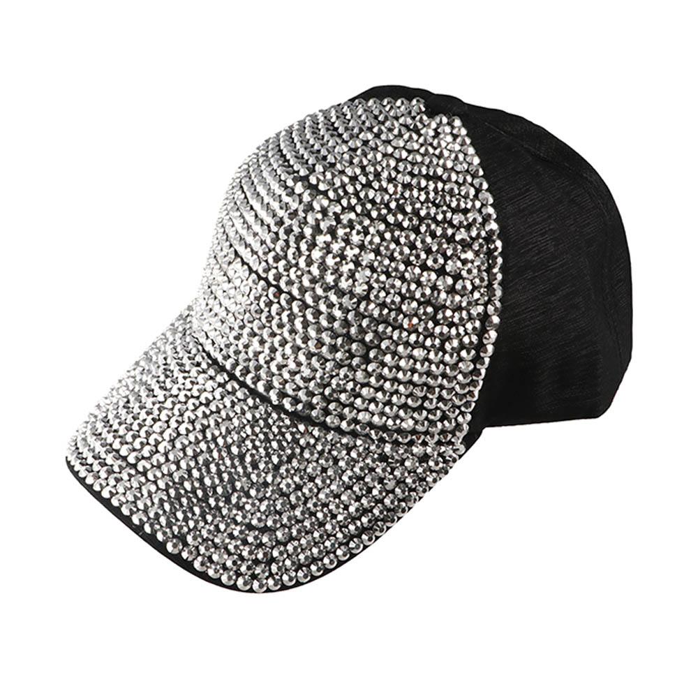 

Diamond Sun Hat Cotton Peaked Cap Apparel Accessories Rhinestones Baseball Cap Girl H