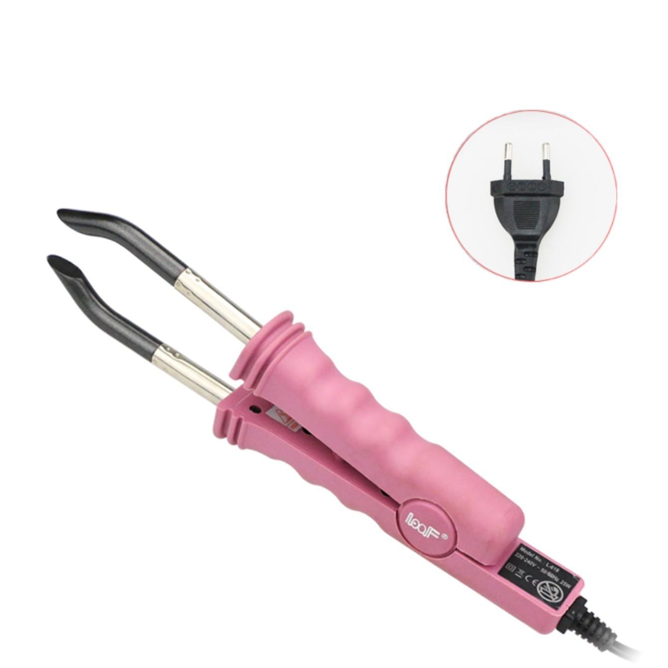 

Постоянная температура Утюжок для наращивания волос Кератиновое соединение Слияние Тепловой соединитель Уход за волосами Инструменты для укладки Цвет розовый и черный