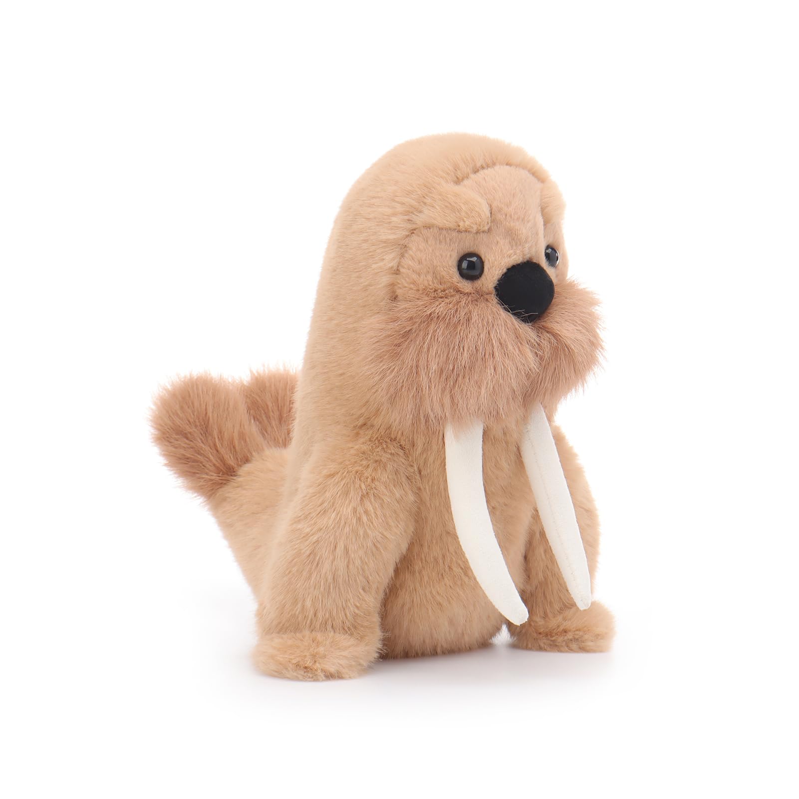 Apricot Lamb Sunshine Sea Lion Plush Toy, Soft and Cute, Fluffy Sunshine Sea Lion 18cm, Suitable for Boys and Girls