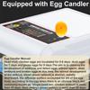 56 Eggs Fully Automatic Hatching Machine Incubator Farmer Chicken Brooder Hatcher with Automatic Turner Smart Control 220V