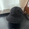 Summer  Simple Solid-Colour Fisherman's Hat Casual and Versatile Rolled-Brim Bucket Hat Face-Covering UV Protection UPF50+