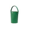 Longchamp Épure 12 Short Handle Snap Closure Leather Bucket Bag Mini Women Bags Green 10213HYZ129