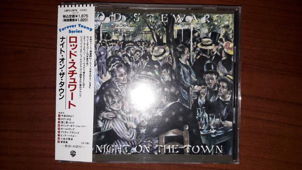 

CD ROD STEWART - A Night On The Town 18P22976 Warner Bros. Re 1991 Japan Rock Used