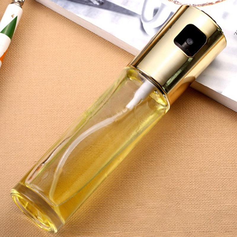 100ml Olive Pump Kitchen Sprayer Oil Bottle Barbecue Cooking Tool Can Pot Cookware Home Storage Tool