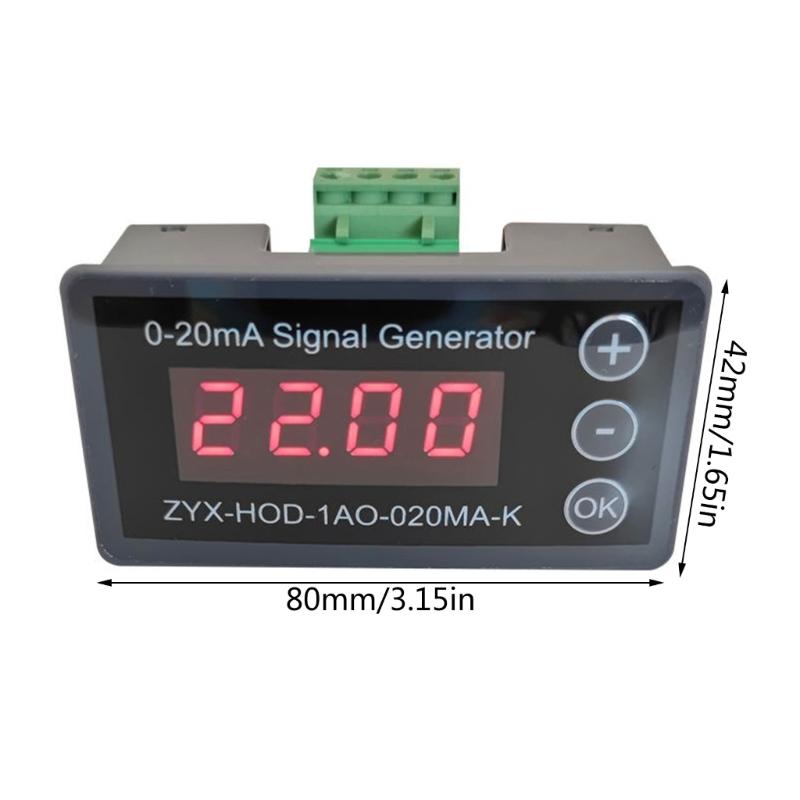 Digital 4-20mA 0-10V Voltage Signal Generator 0-20mA Current Transmitters Professional Electronic Measuring Instrument