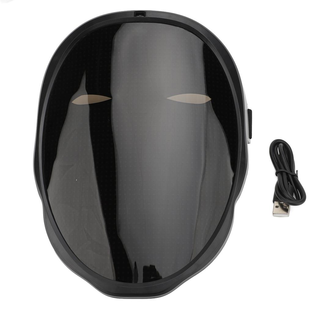 LED Shining Face Cover APP Control Programmable Digital Luminous Facial Cover for Costume Cosplay