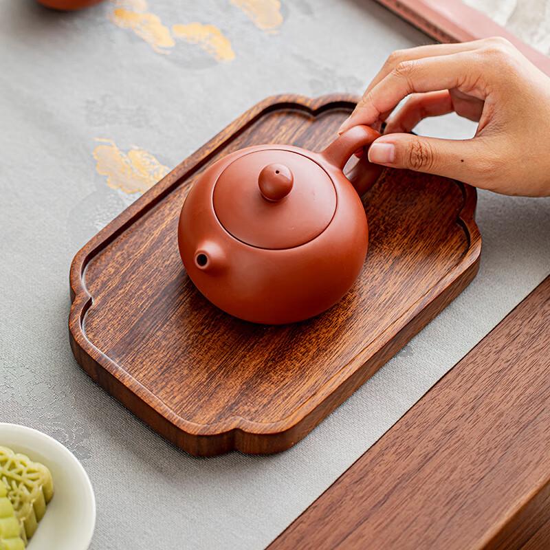 Mo Si Life Serviertablett aus Walnussholz