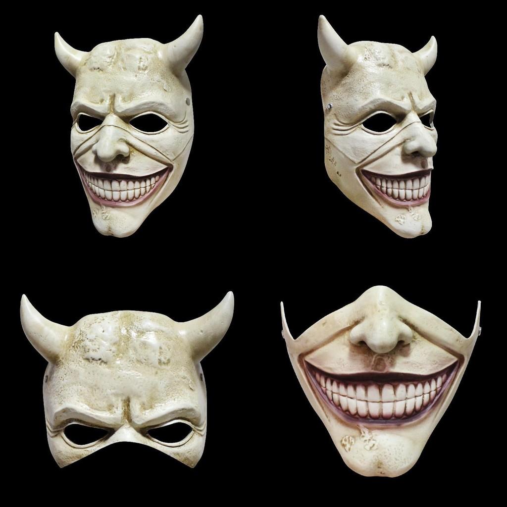 Die Schwarze Telefonmaske Harz Schwarz Lustige Gesichtsmaske Für Kostümspiele Und Feiertagsfeiern