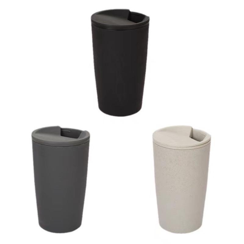 Wheat Straw Beer Cups, Large Capacity Household Water Cups, Plastic Coffee Cups, Disposable Cups, Toothbrush Cups, Milk Cups