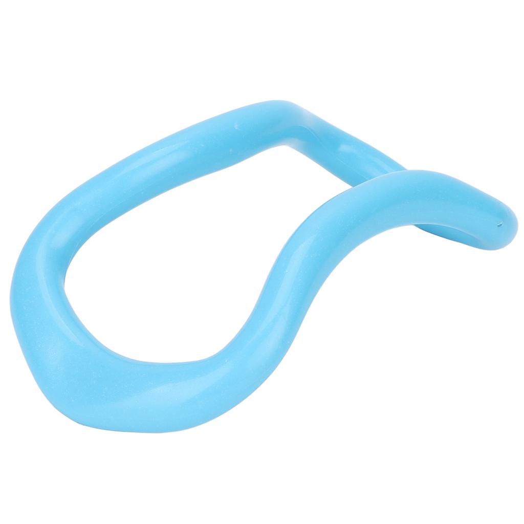 Jógový kruh Posilování svalové síly Lehký Přenosný PVC Modrý Fitness Pilates Kruh pro