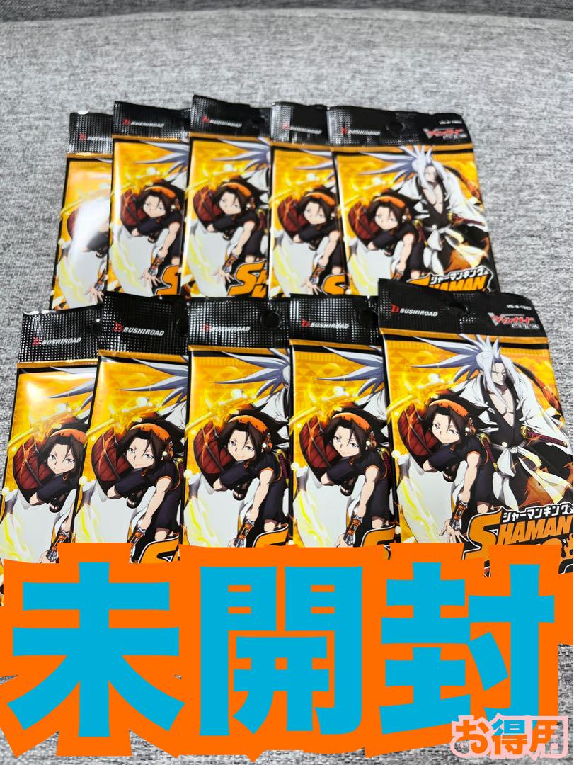 

[Б/У] Набор карточек Shaman King: Вышедшие из печати, чрезвычайно редкие коллекционные предметы, 10 штук