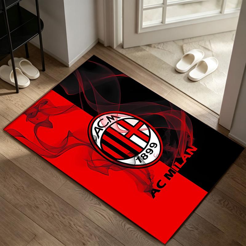 A.C. Milan A rug suitable for office chair areas living rooms and computer desks perfect for home offices and an ideal holiday gift