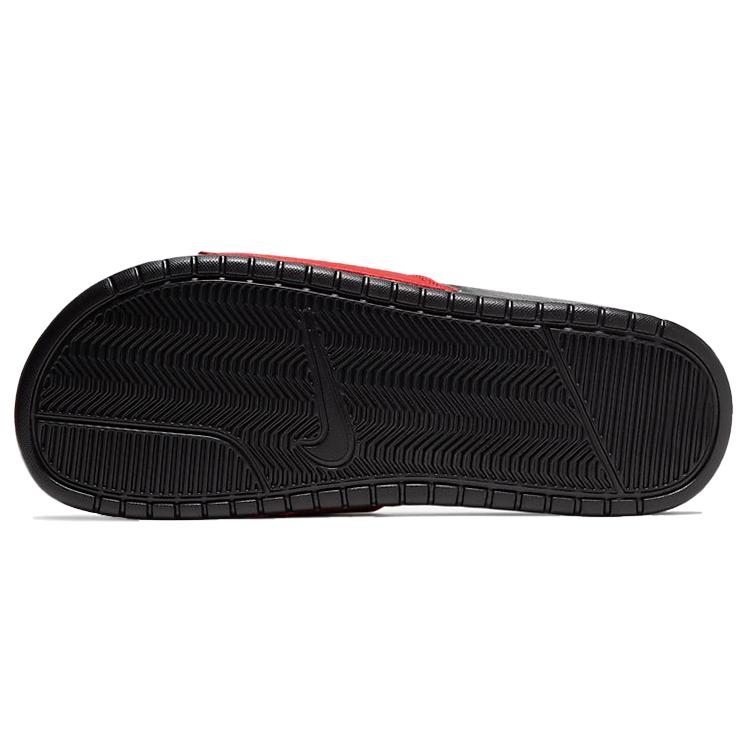 New Nike Benassi Jdi Black White Red 343880-026
