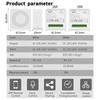 Matteroverwifi Smart HomeKit-Alexa-Google Switch, 10A Voice Control Remote