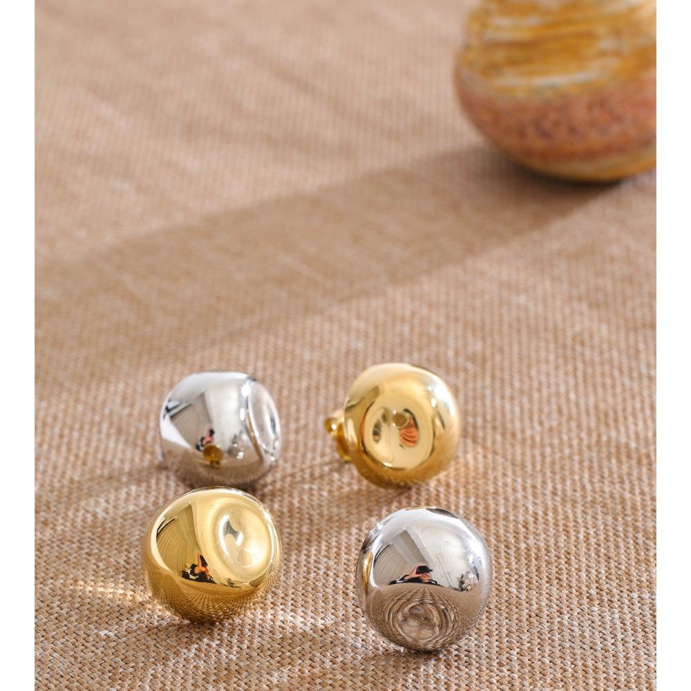 Yhpup 2026 Edelstahl Tägliche Steckerohrringe für Alle Anlässe Minimalistischer Vielseitiger Lässiger Schmuck Großhandel