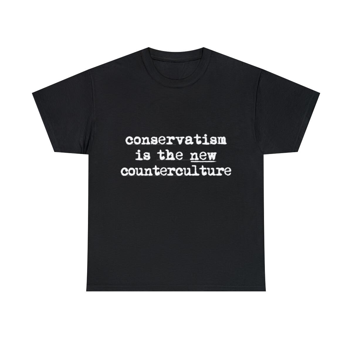Conservatism Is The New Counterculture Graphic Tee Shirt S