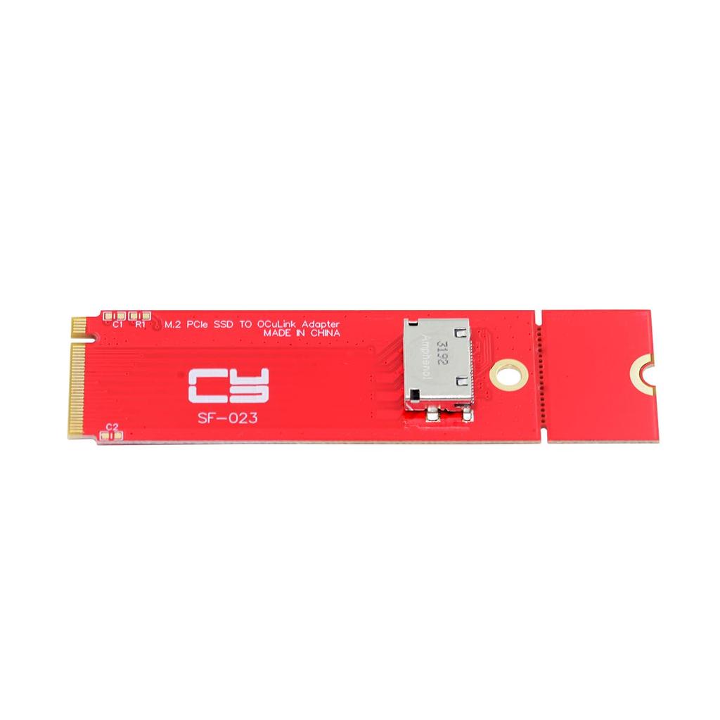 Cablecc To Oculink Host Adapter for PCIe Nvme SSD 2260 PCI-E 3.0 M.2 M-Key SFF-8612 SFF-8611